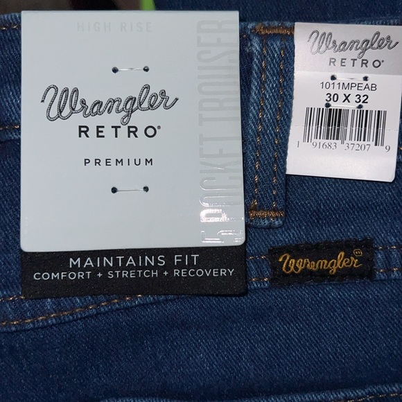 Wrangler Retro Premium Trouser Jeans - Picture 6 of 6